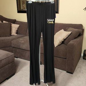 NWT Schitts Creek Sz Small black lounge / pajama pants